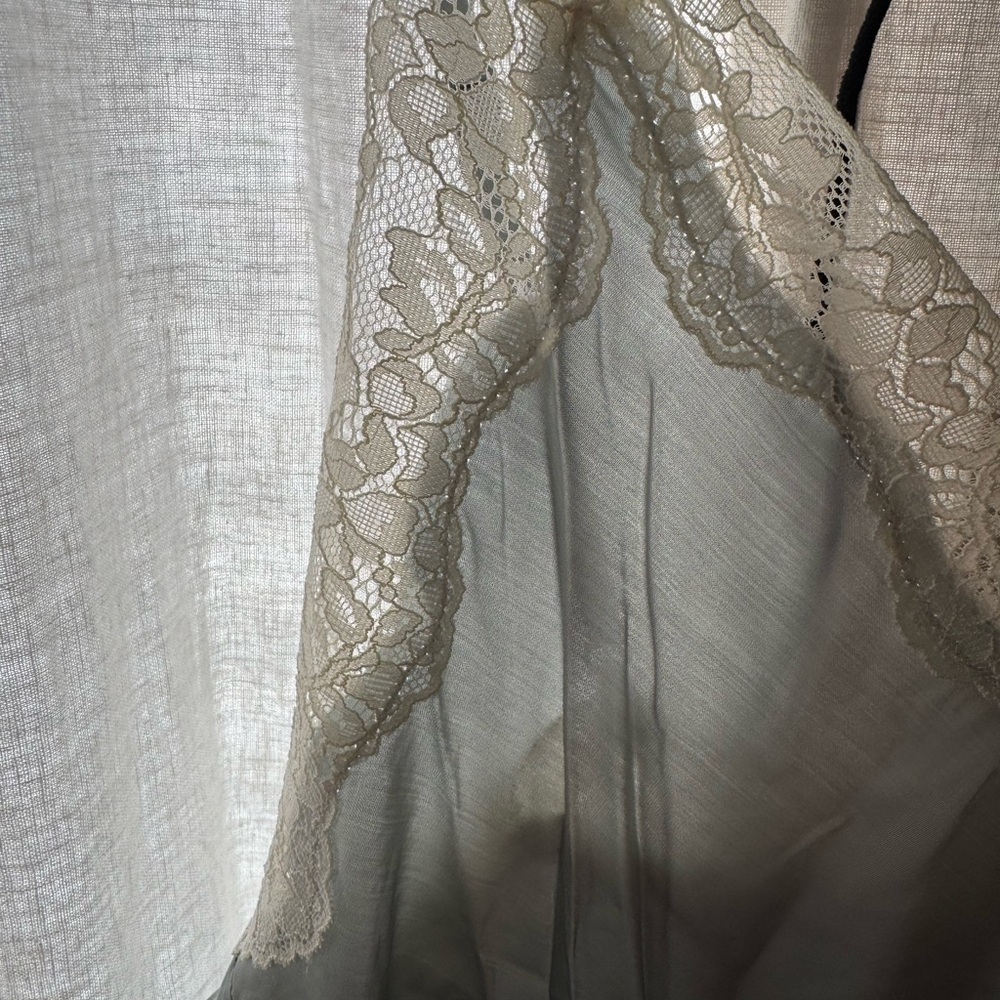 Annabelle satine lace slip nightgown - Picture 6 of 6